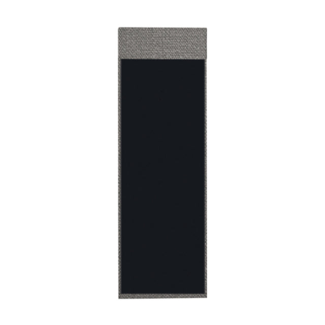 Risch MMB-MILAN 4.25X14 Milan Hardback Simulated Woven Vinyl Magnetic Menu Board (specify Color)