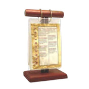Menu Solutions T-BARB Table Tent Holds 5" X 7" Insert T-bar Design