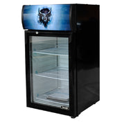 Bison BRM-1.41 Countertop Glass Door Refrigerator One-section 1.41 Cu. Ft. Capacity