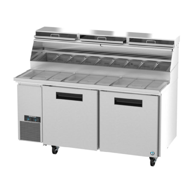 Hoshizaki PR67B-Z - Steelheart® Series Pizza Prep Table, Reach-in, Two-section