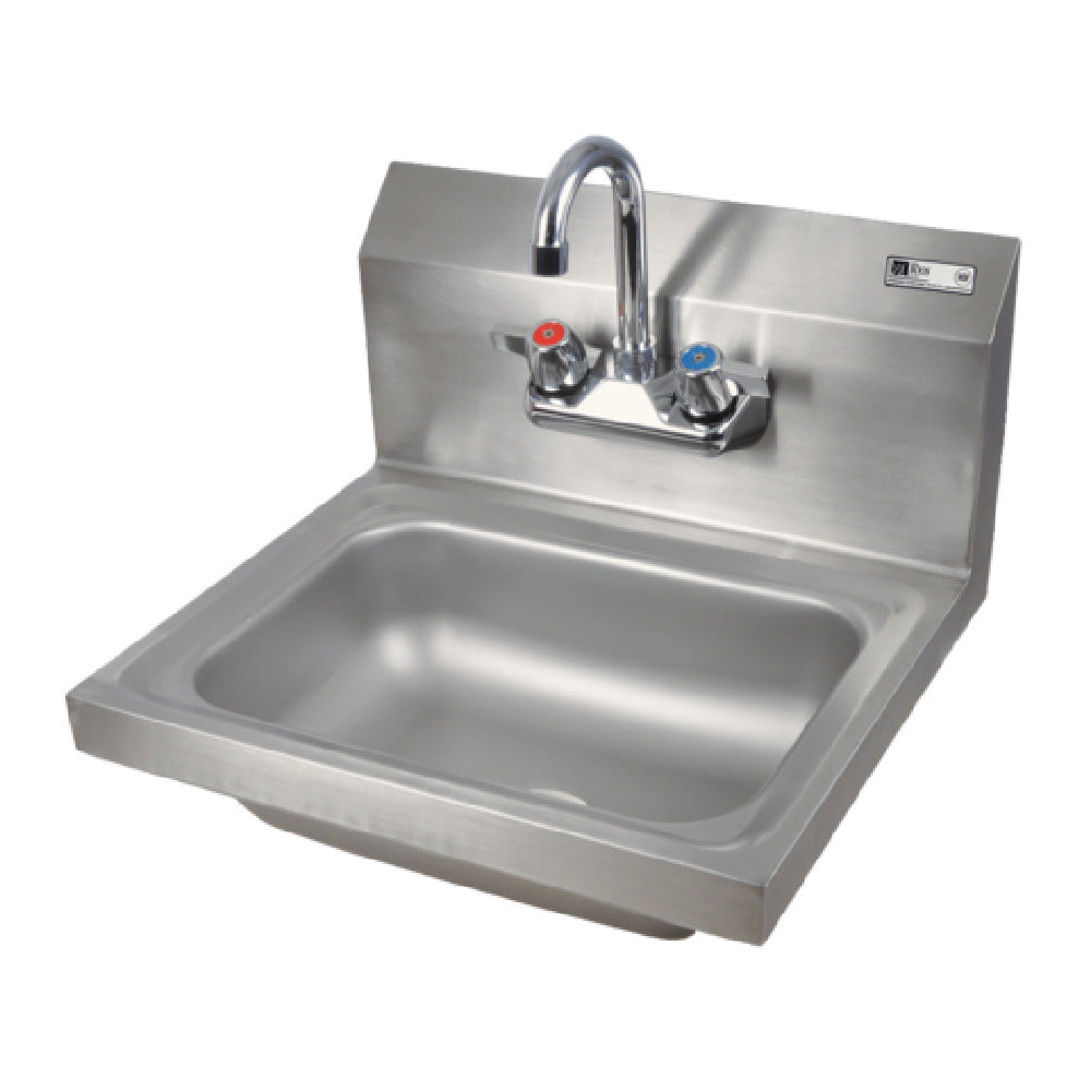 John Boos PBHS-W-1410-P Pro-Bowl Hand Sink Wall Mount 14"W X 10" Front-to-back X 5" Deep Bowl