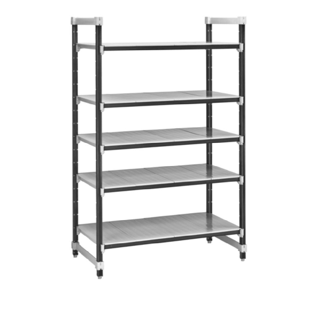 Cambro EXU243684S5480 Camshelving® Elements XTRA Stationary Starter Unit 24"W X 36"L X 84"H