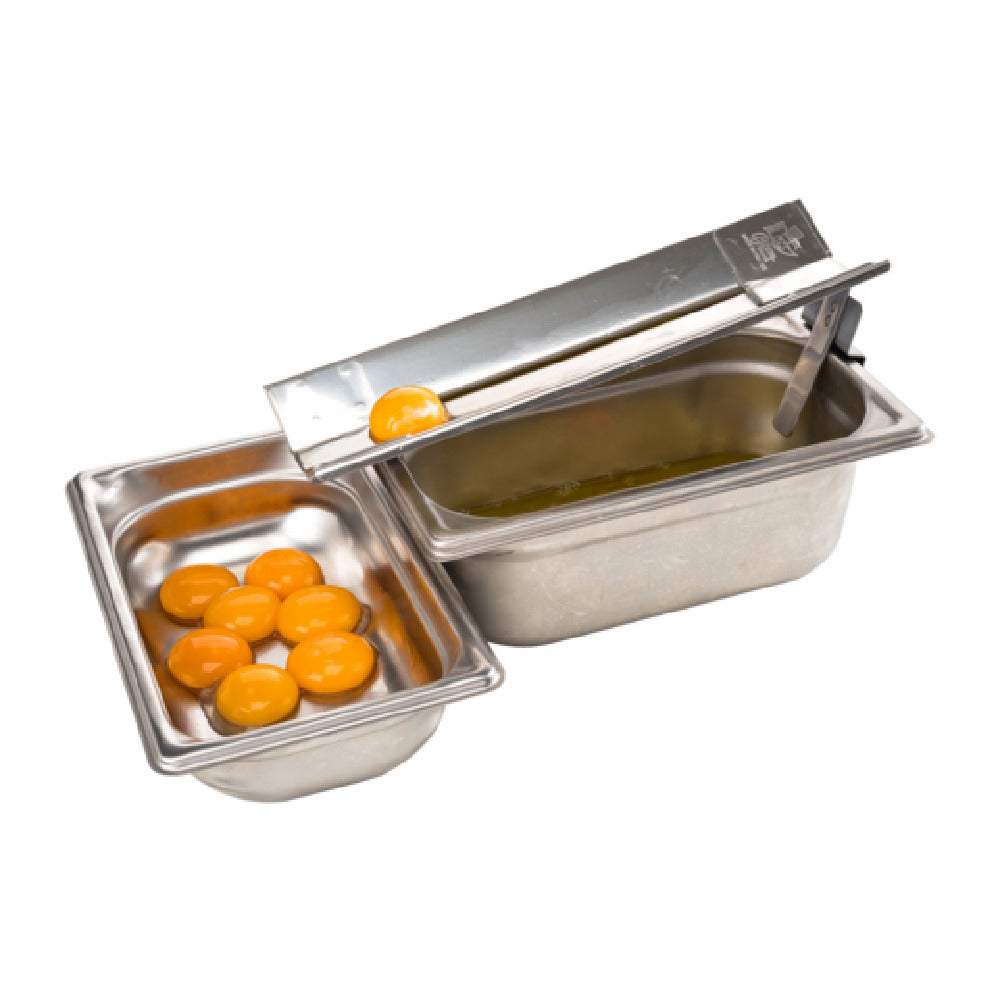 Louis Tellier SPOE01 Professional Egg Separator 12"W X 4"D X 4"H Stainless Steel