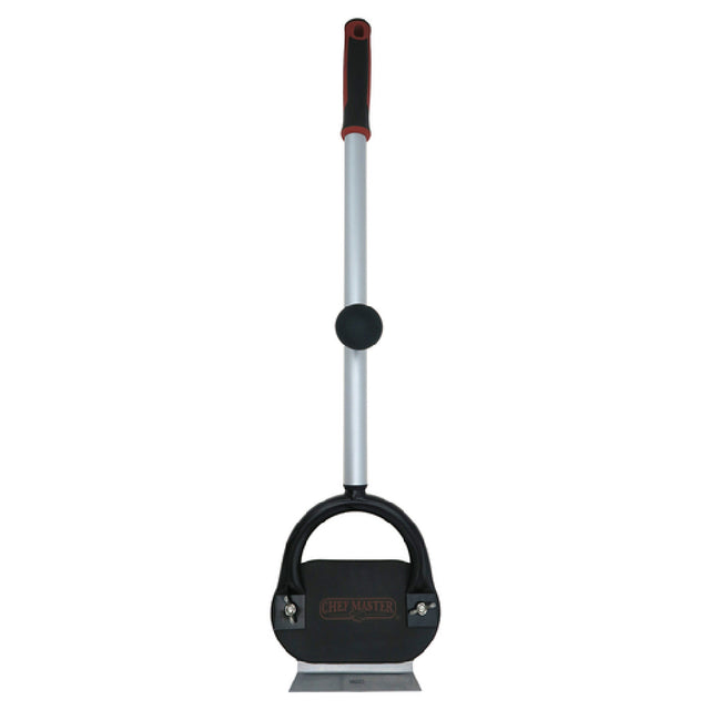 Chef Master 90242 Horseshoe Broiler Brush 27-1/2" X 6-1/2" X 2-1/4" Overall With Scraper