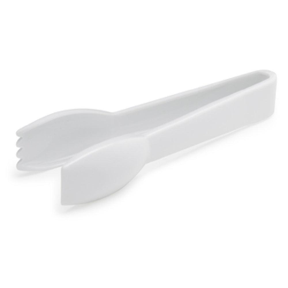 Royal ROY PCT 6 WHT - Tongs, 6"L, Plastic