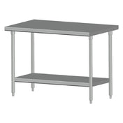 SPG 2-SL-SLS-30 - Universal Stainless Work Table, 24"W X 30"D, 14/300 Series Stainless Steel Top