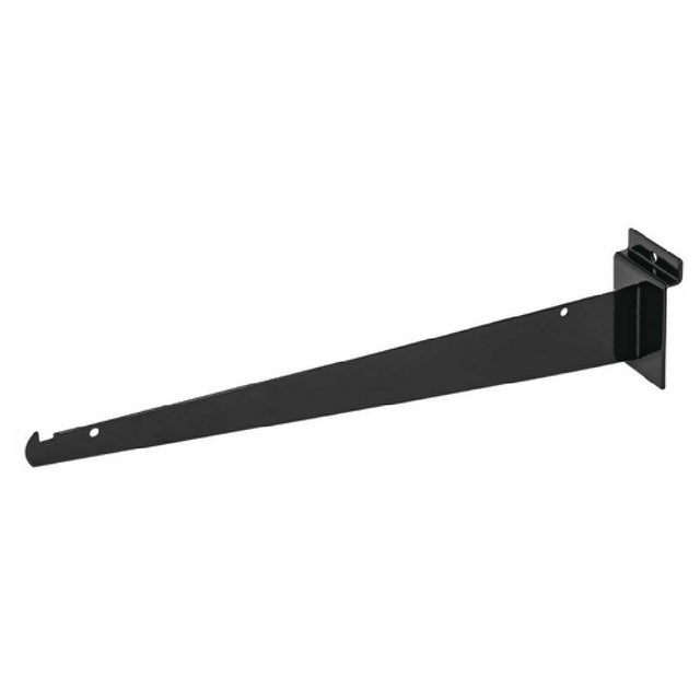 Hubert 30836 - Slatwall Shelf Bracket, 8"L, Steel