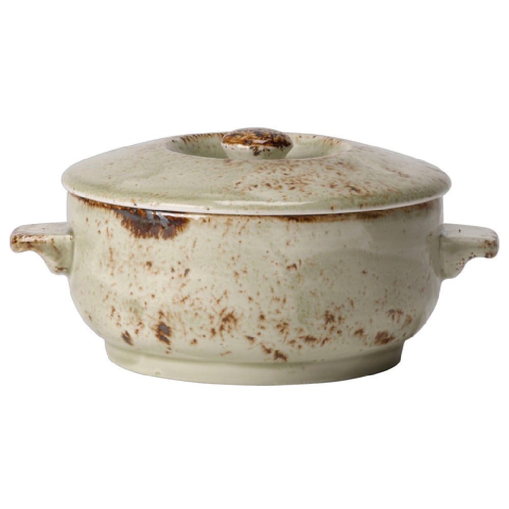 Steelite 11310829 Soup Bowl Cover 4.88"Craft Green