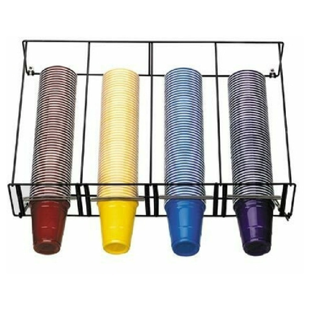 Dispense-Rite WR-CT-OVRHD - Cup Dispenser, Wire Rack, Adjustable