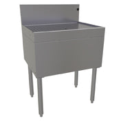 Glastender DBA-24 Underbar Drainboard Free Standing 24"W X 19"D