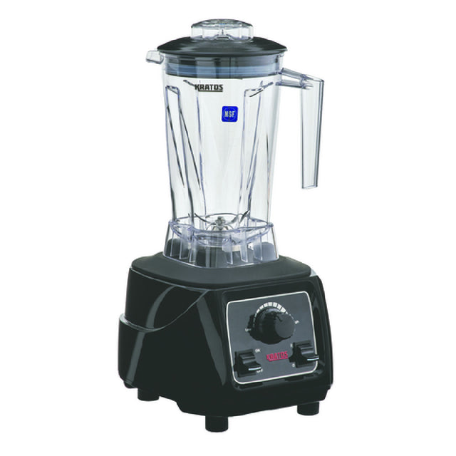 Hubert 17994 - Kratos® 29B-005 Commercial Blender, 64 Oz. Capacity, Variable Speed Control Via Dial