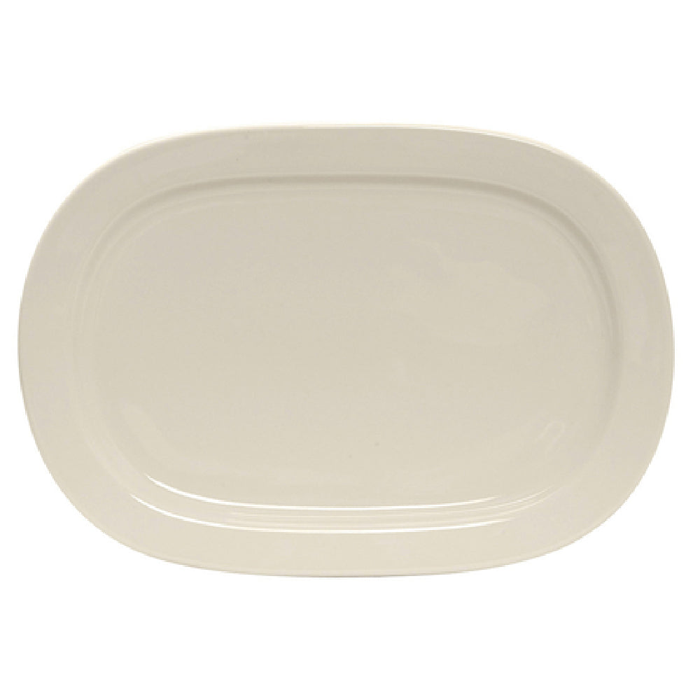 Tuxton BEH-131M Daytona Platter 13-1/8" X 9-1/8" X 1"H Rectangular
