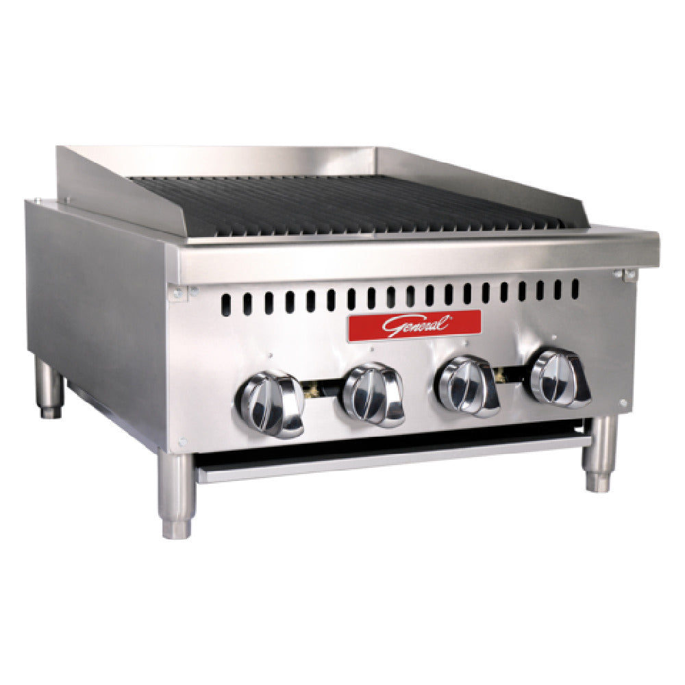 General GCRB-24NGS - General Radiant Charbroiler, Countertop, Gas