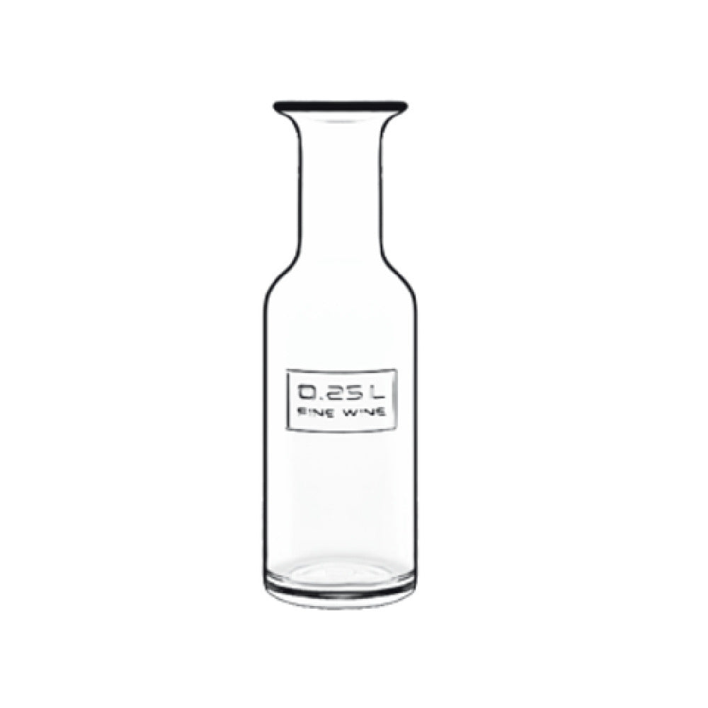 BauscherHepp 10955/30 Wine Serving Bottle 8-1/2 Oz. (9-1/2 Oz. Brimful) 2-1/4" Dia. X 7-3/4"H