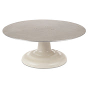 JB Prince B605 Ateco Revolving Cake Decorating Stand 12" Dia. X 5"H 1/8" Thick Aluminum Alloy Top