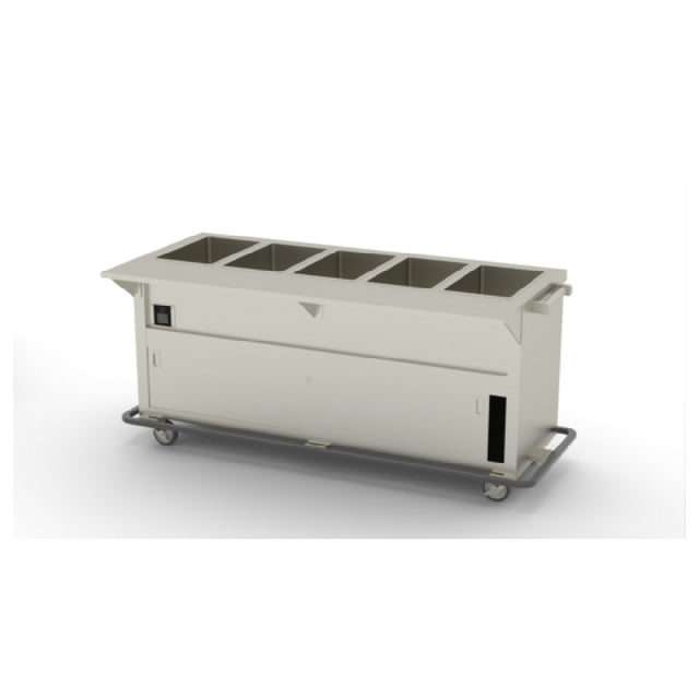 Duke EPW-5-CBPG Thurmaduke™ Ganged Waterless Well Steamtable Portable 74"W X 35-1/2"D X 36"H