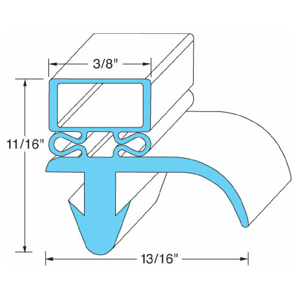 Prince Castle 10310-06 Door Gasket 23" X 28 1/4"