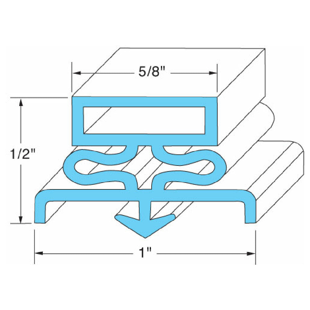 Kairak SER-09501-00 Door Gasket 23 5/8" X 59 3/4"