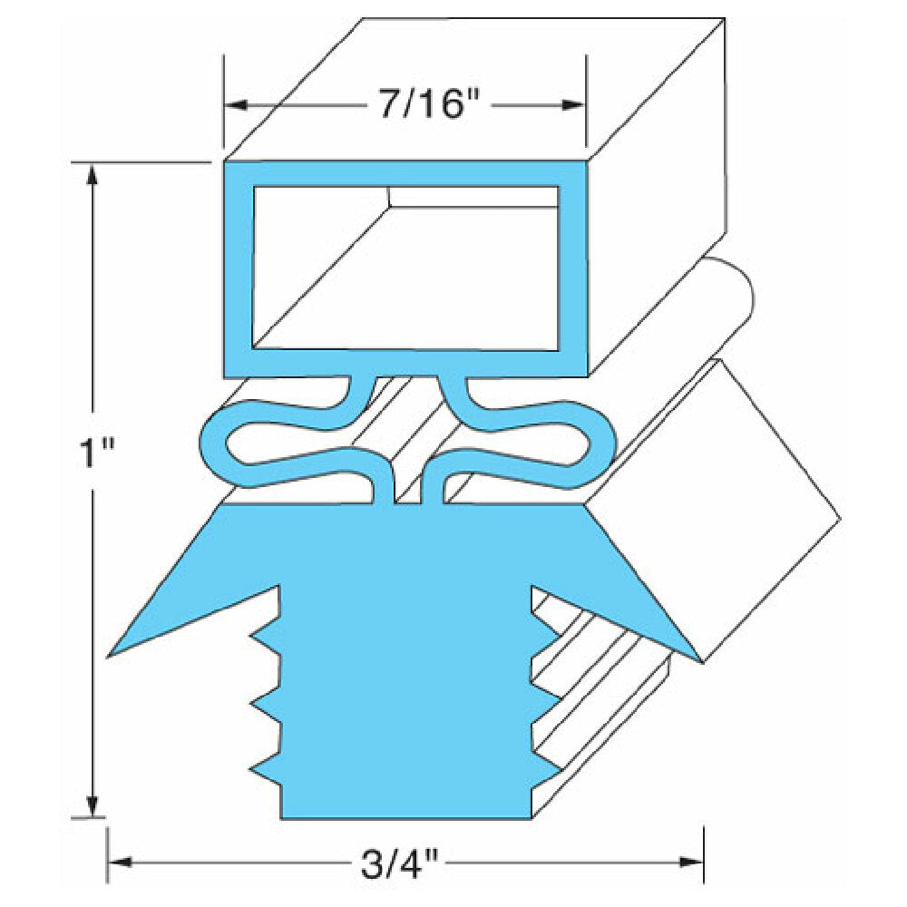 Traulsen -27564 Door Gasket 21 5/8" X 59 5/8"
