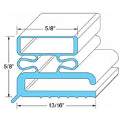 Tri-Star ER-21461-00 Door Gasket 6 7/8" X 23 3/8"