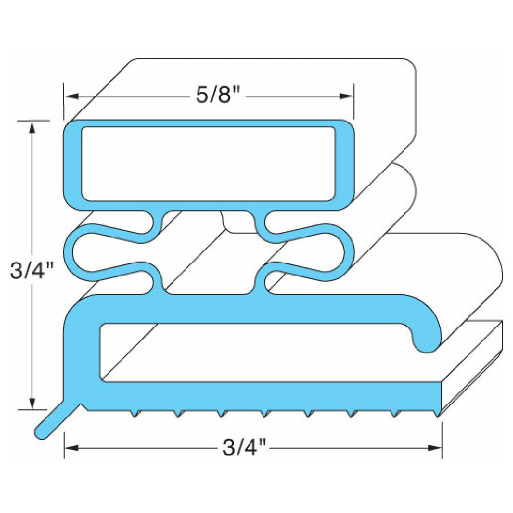 Private Label 25191 Gasket Magnetic 8ft