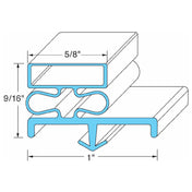 Victory VT50866901 Gasket Door 22 3/4" X 25"