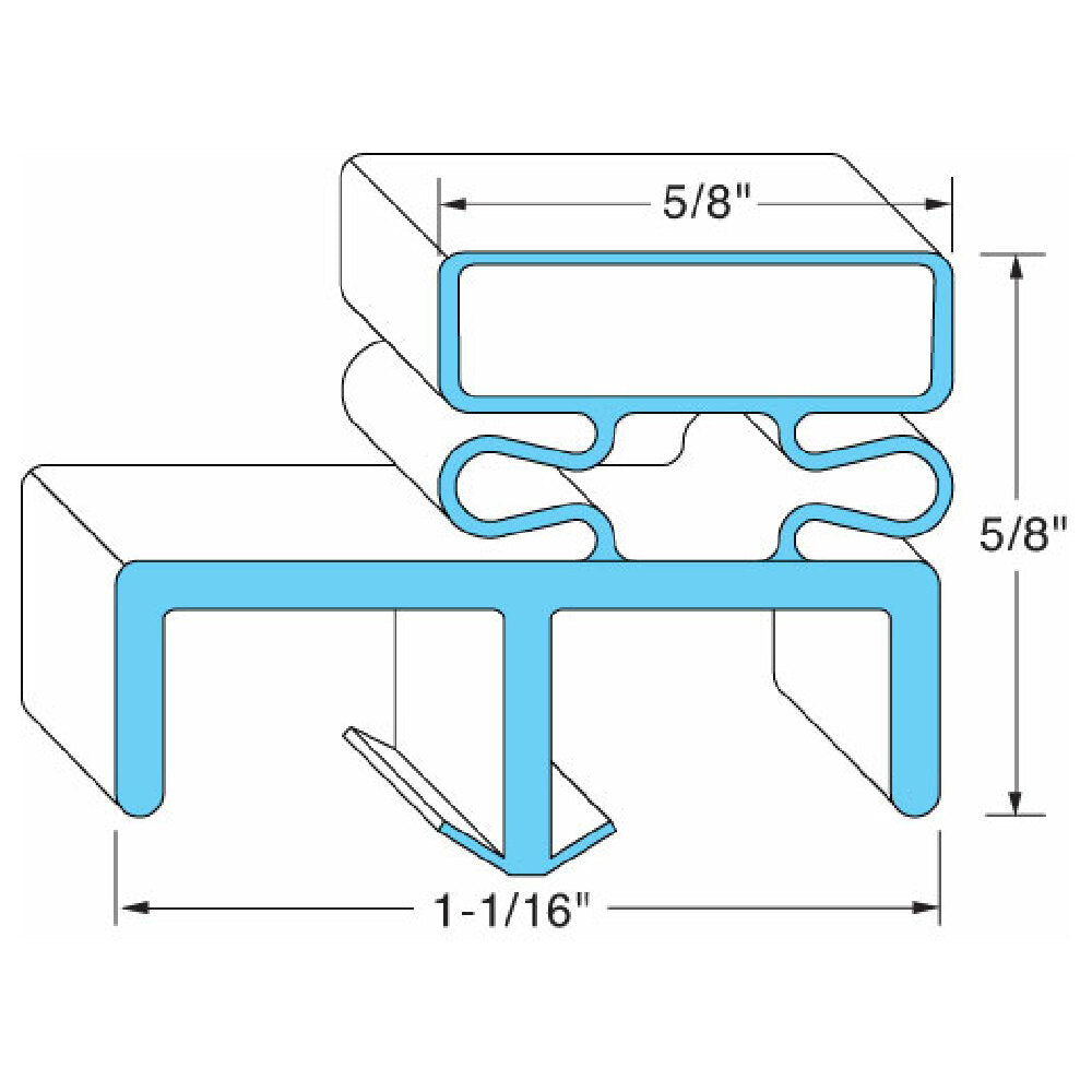 Nor-Lake -37453 Gasket Door Fits Norlake