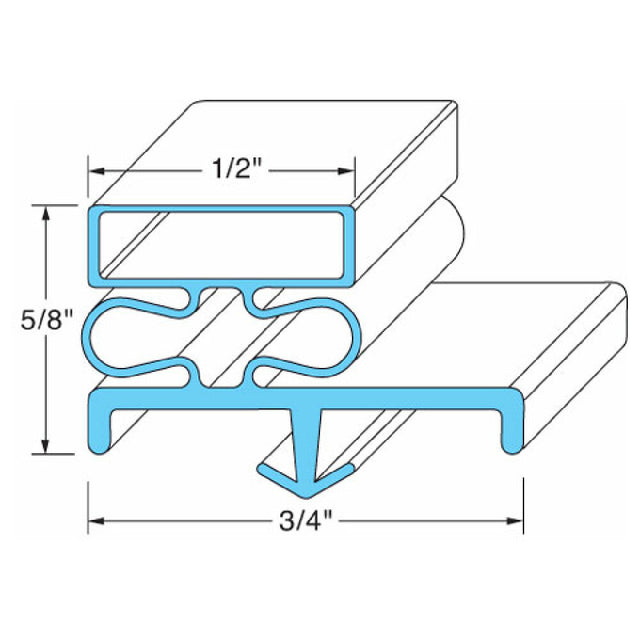 Delfield 1701341 OBS @ DEL Gasket Door