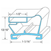 Victory 50615802 Gasket Door 23 3/4" X 28 1/4"