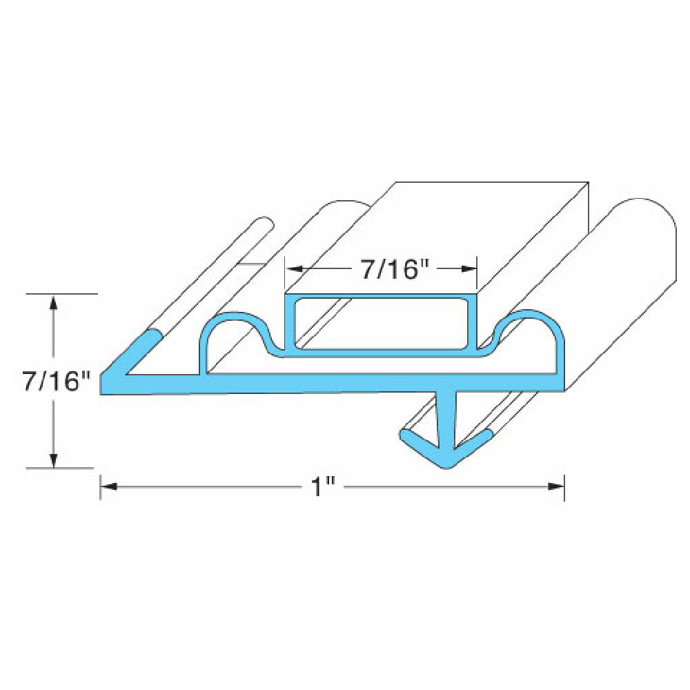 Anthony 2100900013 Door Gasket 28 3/4w X 76l Od