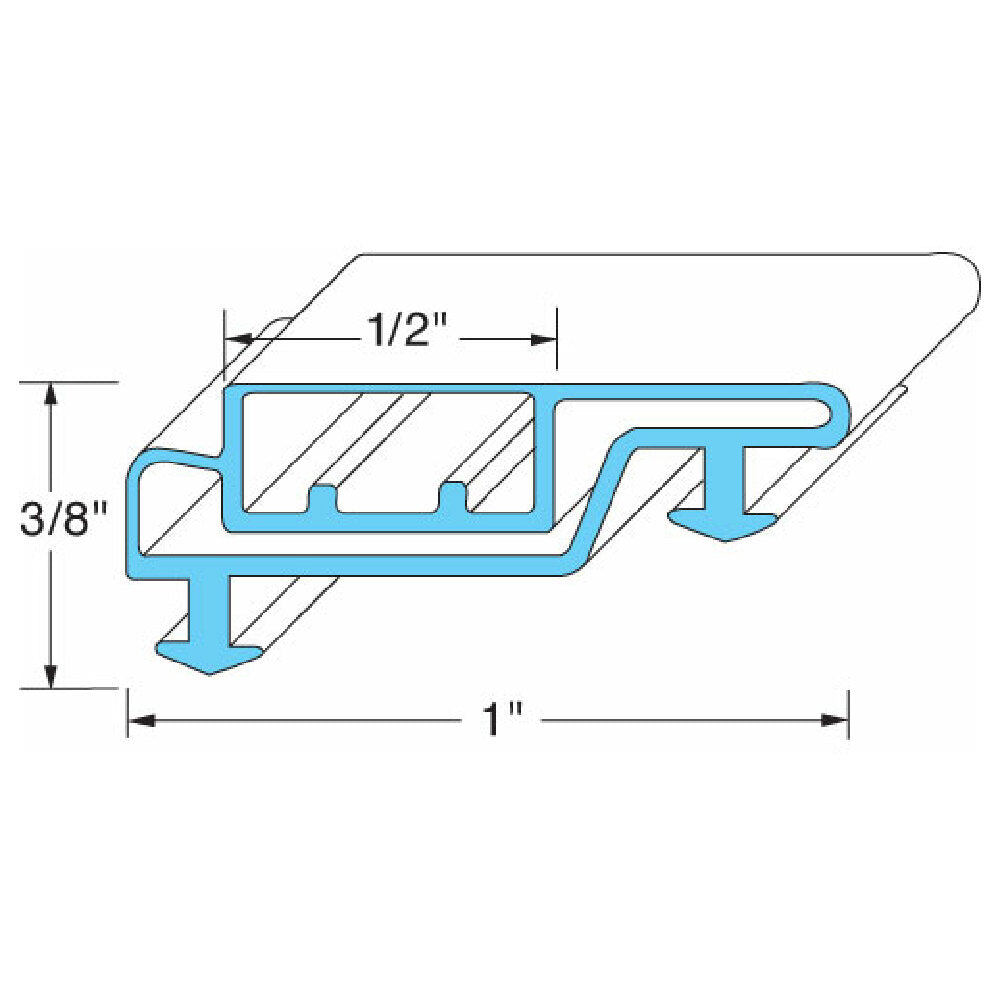 Anthony 20-11389-0005 Door Gasket 28 3/4w X 70l Od