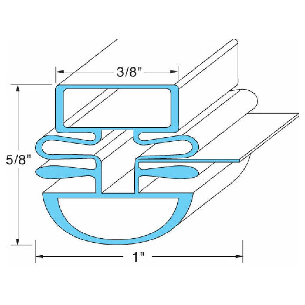Turbo Air TRBAM272300100 Door Gasket