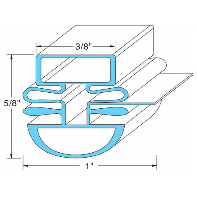 Turbo Air TRBAM272300100 Door Gasket