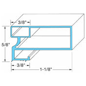 Arctic Air 5304506125 Door Gasket 31 1/4" X 61 5/8"