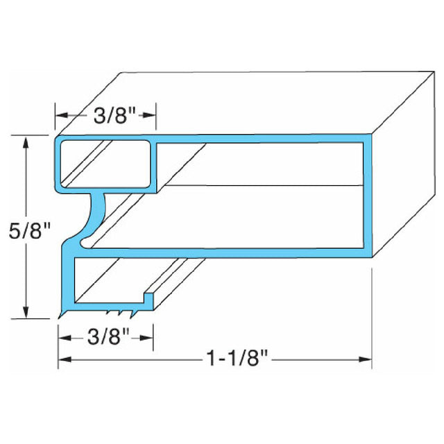 Arctic Air 5304506125 Door Gasket 31 1/4" X 61 5/8"