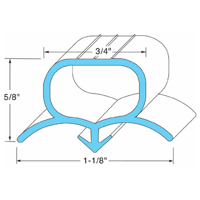 Silver King SVK10310-12 Door Gasket 24 5/8" X 26 1/4"