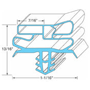Delfield 1702752 Door Gasket 23 1/4" X 28 1/4"