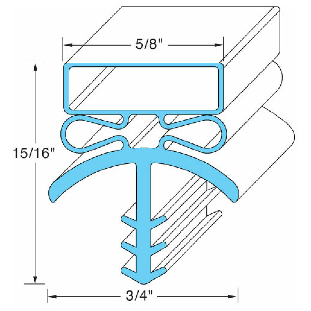 Bally 16546 Door Gasket