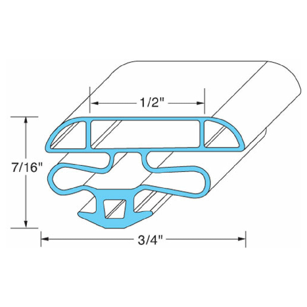 Delfield MCC-15742 Door Gasket