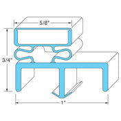 Victory 50907001 Door Gasket 23" X57 3/4"