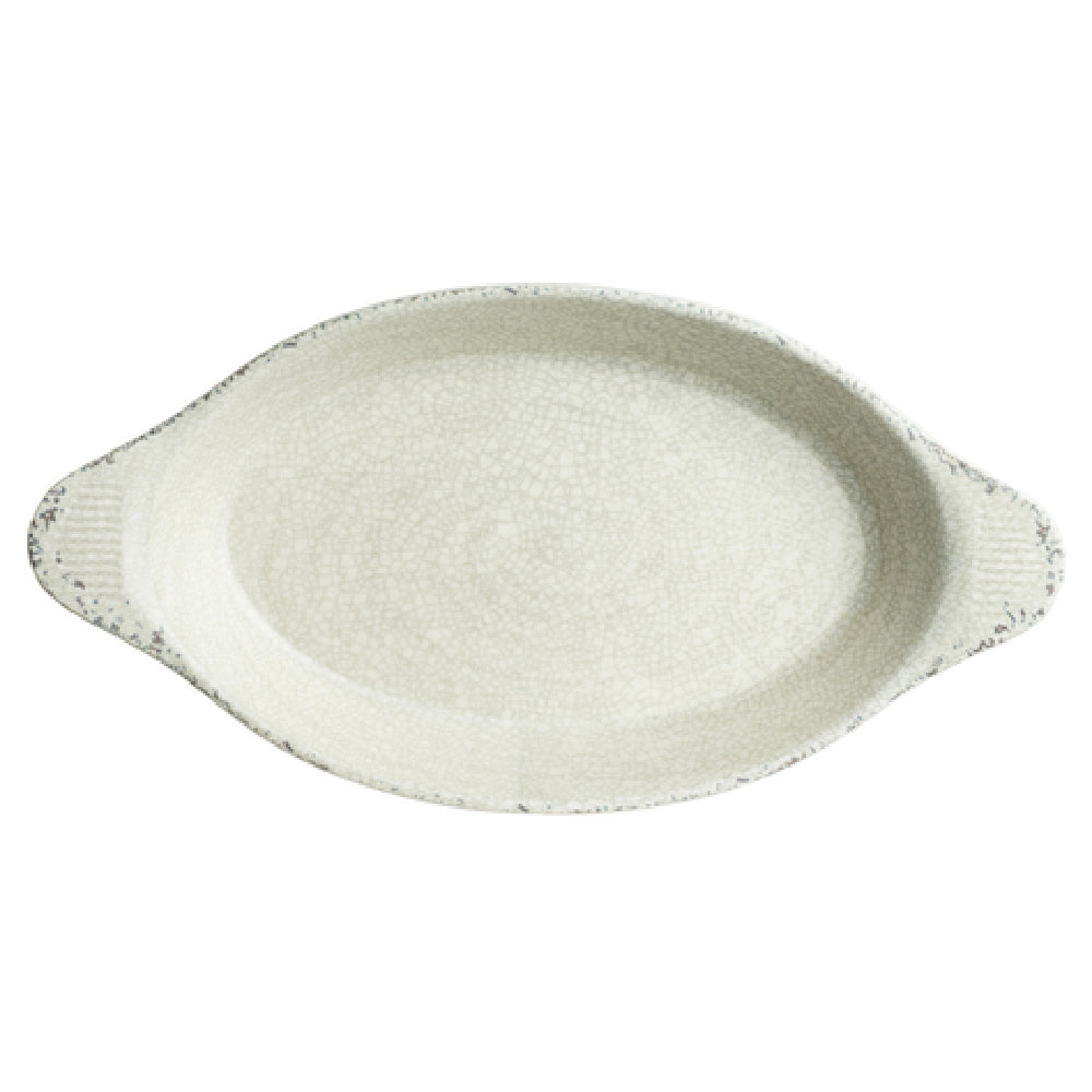 Steelite 7194TM078 Oval Eared Dish 23.0 Oz 11.5" X 6.0" X 2.0"
