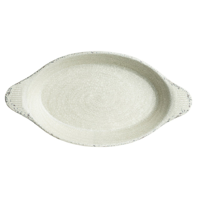 Steelite 7194TM078 Oval Eared Dish 23.0 Oz 11.5" X 6.0" X 2.0"