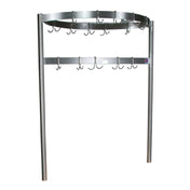 John Boos PRB01A Pot Rack Table Mount Boat-shaped