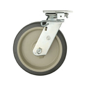 Metro C8PS/L-LH Super Erecta® Dolly Plate Caster Swivel-lock 8" Dia.
