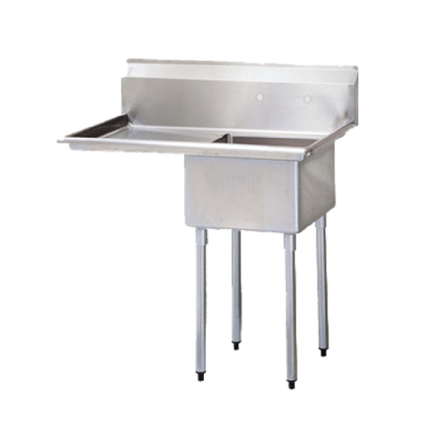 Turbo Air TSB-1-L2 Sink 1-compartment With 24" Left-hand Drainboard
