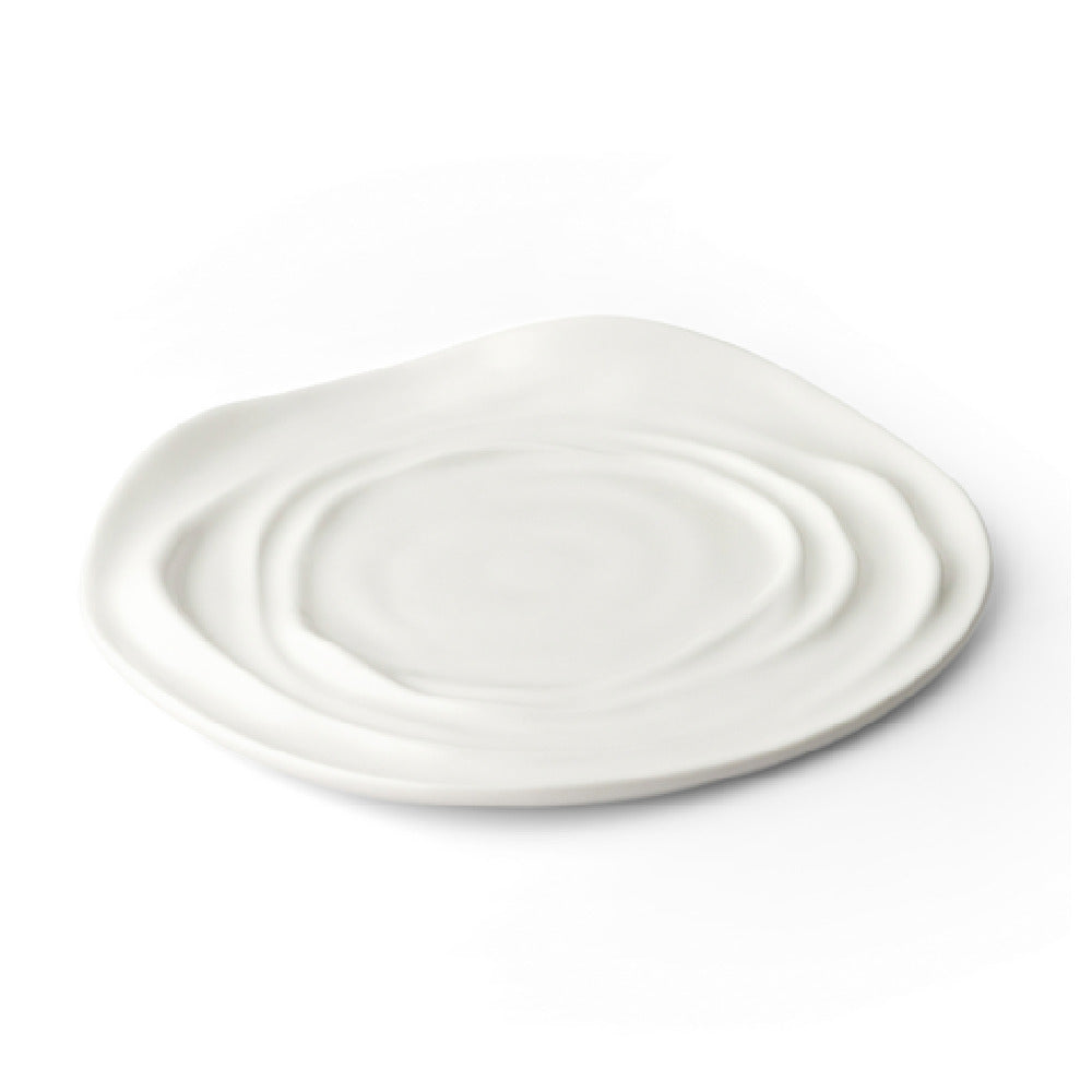 Bon Chef 6010020P Irregular Show Plate Porcelain 9.5"