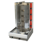Uniworld Food Service Equipment VBR-4BFE Vertical Broiler (Gyro) Natural Gas Adjustable Burner Panel With Flaps