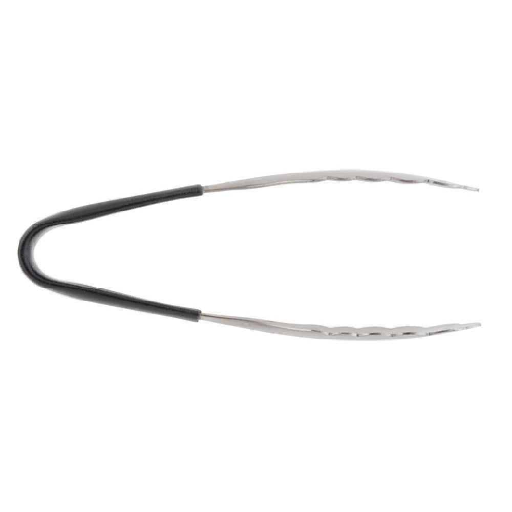 TableCraft Products AM3706BK - Antimicrobial Tongs, 6" X 1-1/2" X 1", Dishwasher Safe