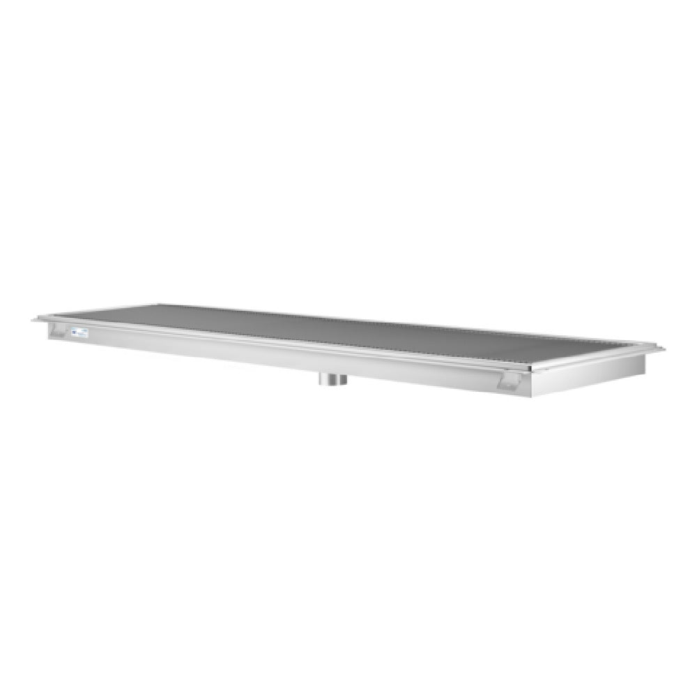 Koolmore KM-FTG-2436 KoolMore Commercial Floor Trough Drain 36"W X 24"D 4"dia. Drain Connections