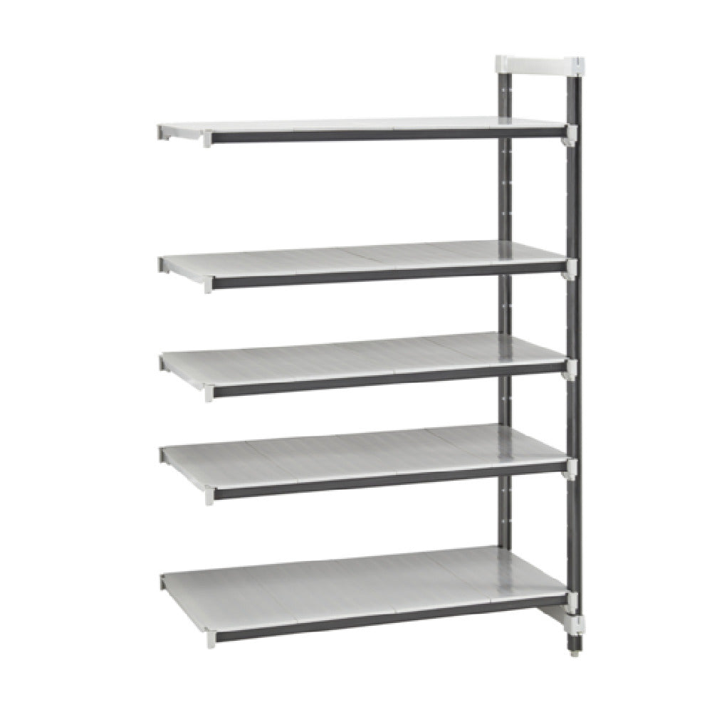 Cambro EA244884S5580 Camshelving® Elements Stationary Add-On Unit 24"W X 48"L X 84"H